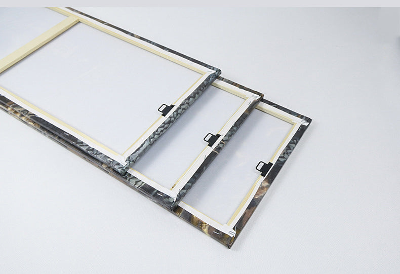 Bound Frame Art Decorative Nordic Jesus Embracing Sheep