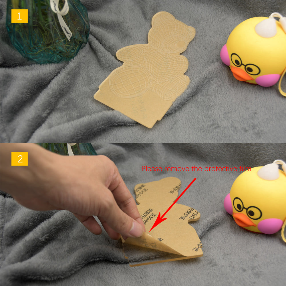 Western Jesus 3DLED Touch Colorful Night Light